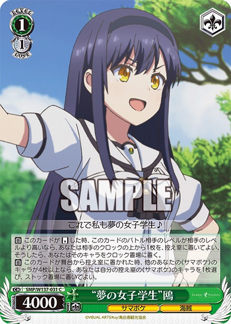 “夢の女子学生”鴎 【SMP/W137-031C】